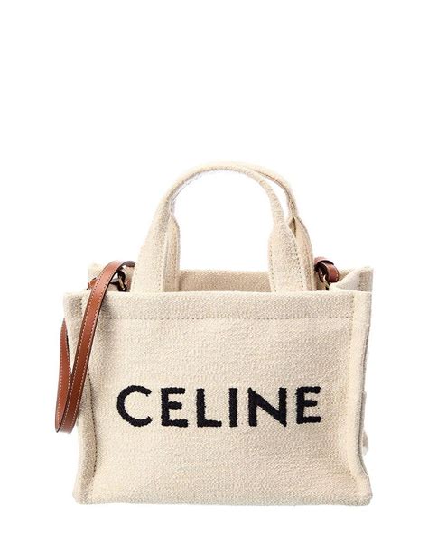 celine cabas canvas tote|Celine small cabas thais.